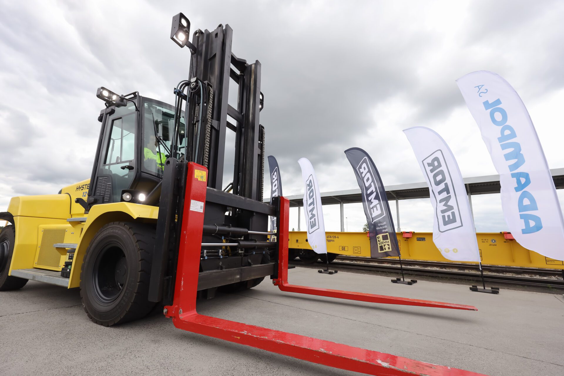 Prezentacja Hyster RS46 w Porcie Małaszewicze